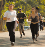 בריצה קלה
