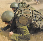 לוחמים באימון