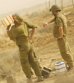 מתאמנים בבקעה